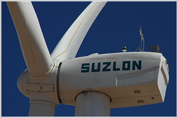 Suzlon坍塌3％; Q3卢比净亏损。113.2亿卢比